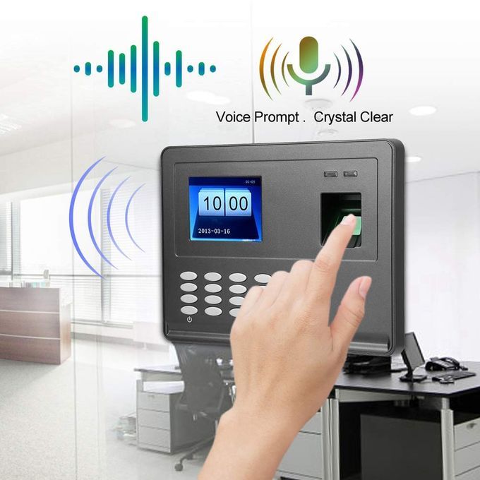 Fingerprint Attendance Machine Time Clock Password Recorder