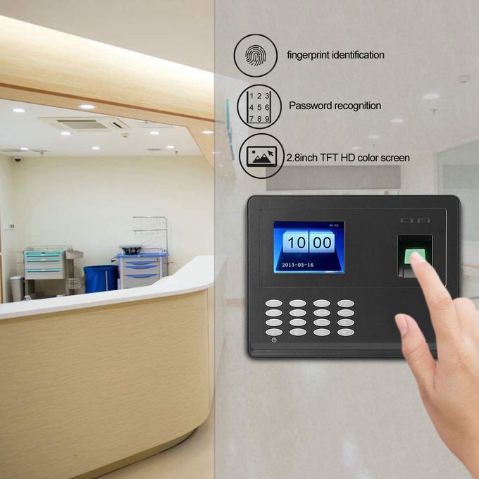 Fingerprint Attendance Machine Time Clock Password Recorder