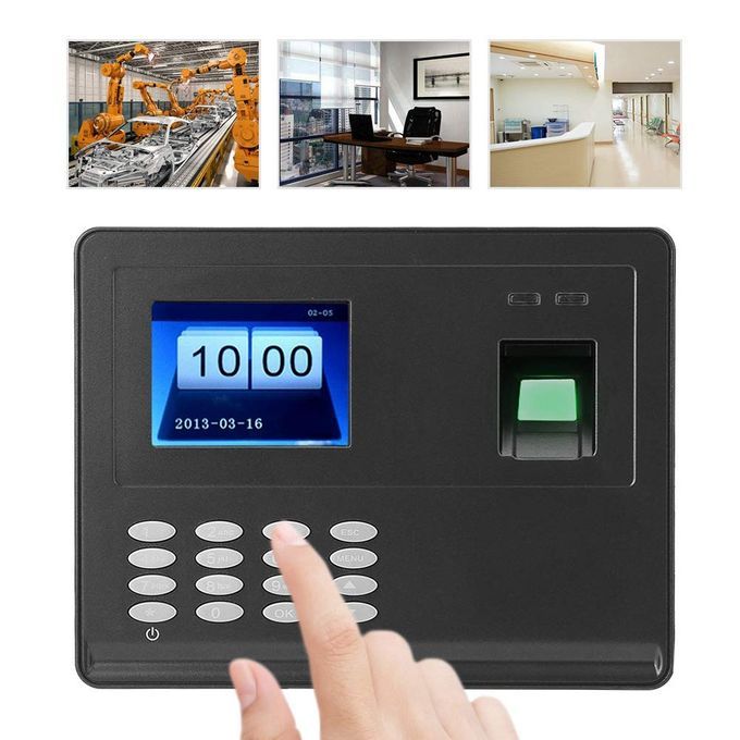 Fingerprint Attendance Machine Time Clock Password Recorder