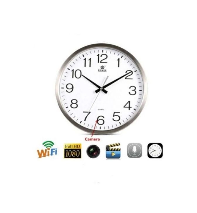 Wireless Camera Live Stream Video Smart Wall Clock