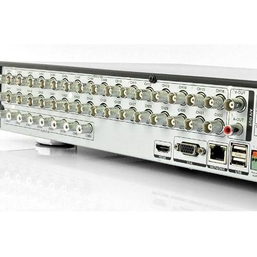 32 Channel CCTV AHD DVR- 6 TERABYTE HARD DISK DRIVE INSIDE