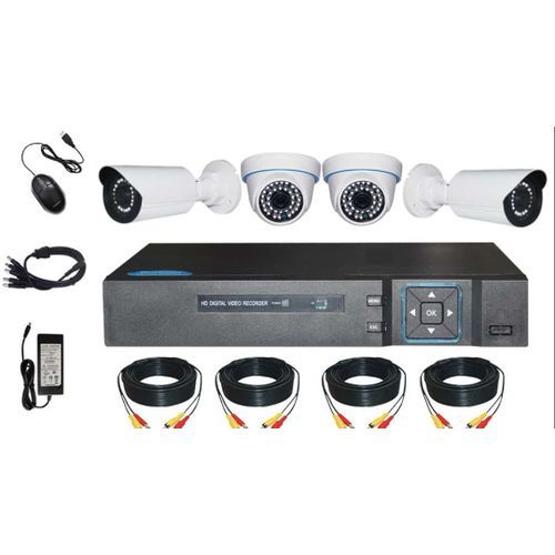 AHD CCTV Camera - Set Of Cameras 4 Channel DVR Clear Viewing Great Value For Money