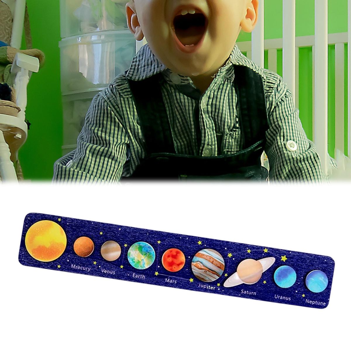 2pcs Solar  Puzzle Playing Educational