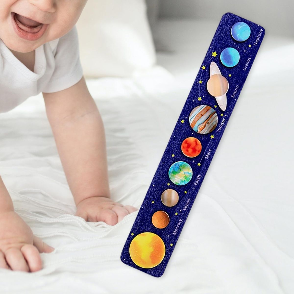 2pcs Solar  Puzzle Playing Educational