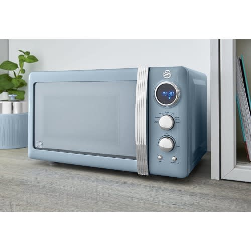 Retro Digital Microwave -20 Litres - 800 Watts