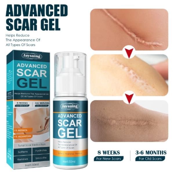 Jaysuing Advanced Scar Gel ,Scar Removal - 50ml