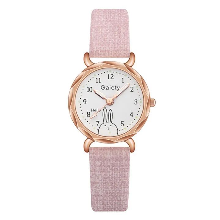 Rabbit Dial Design Women Quartz Watches Fashion Brand