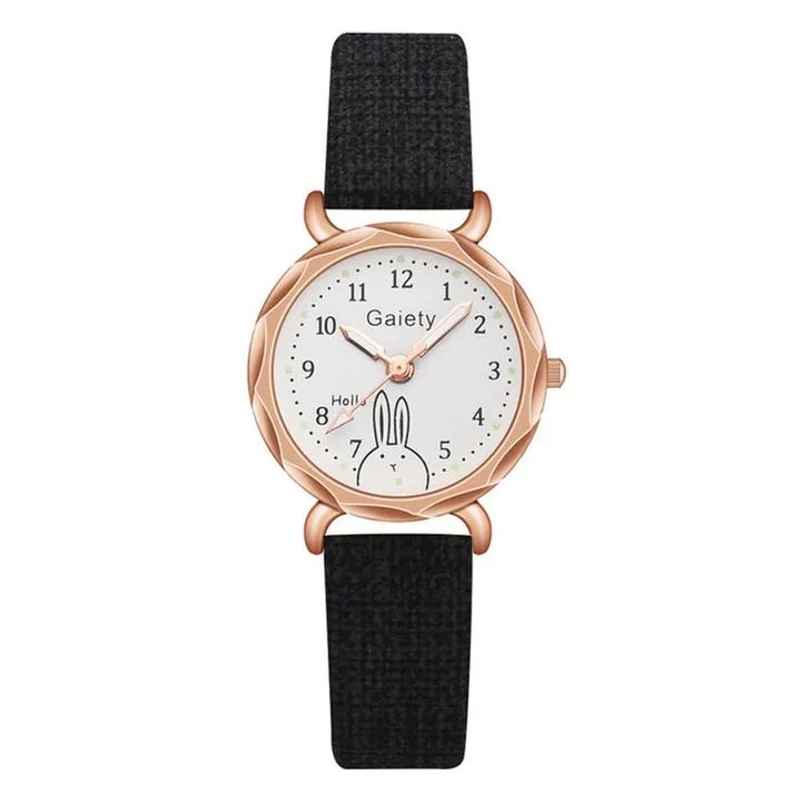Rabbit Dial Design Women Quartz Watches Fashion Brand