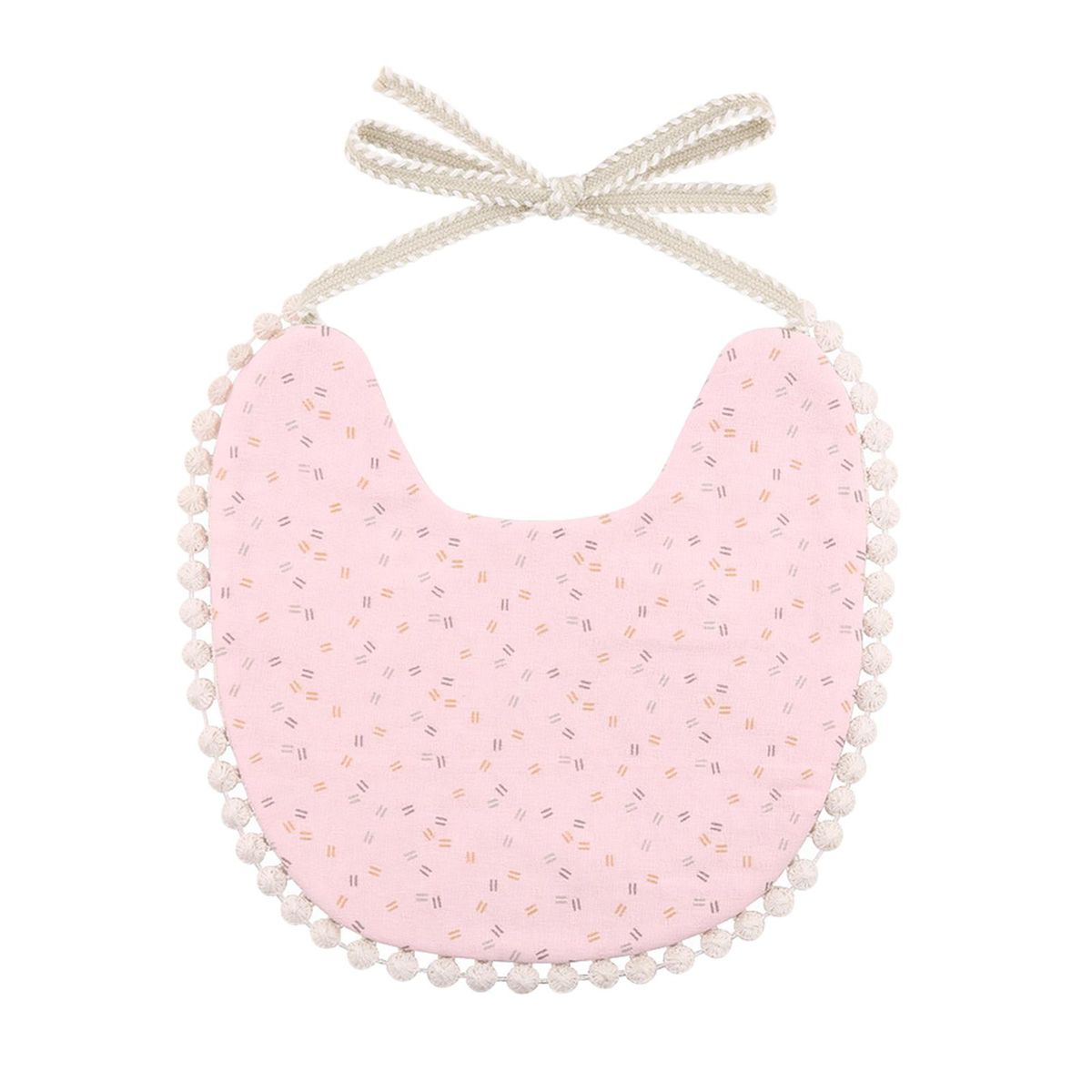 Baby Feeding Bib Eating Burp Apron Cloth For Boys Girls F Pink