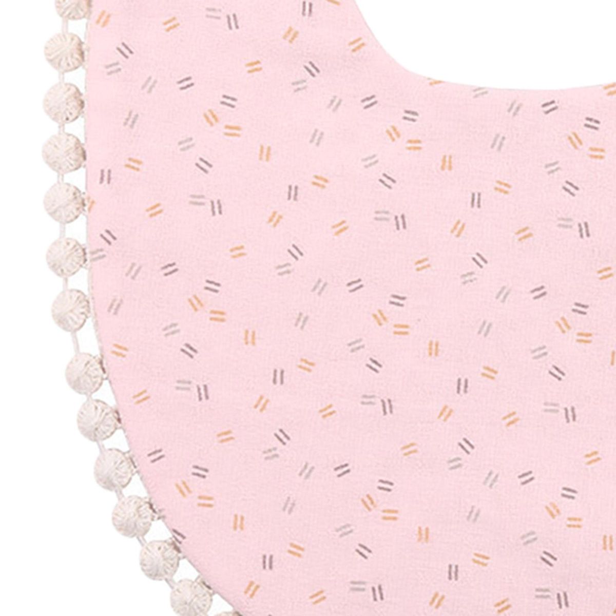 Baby Feeding Bib Eating Burp Apron Cloth For Boys Girls F Pink