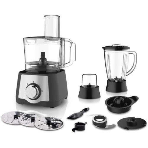 Food Processor And Yam Pounding Machine - 1200W - AC 220-240V - 1.5L - Black