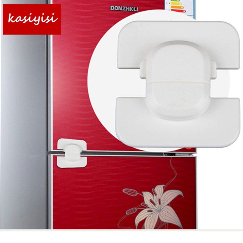 3pc/lot Baby Security Refrigerator Lock Multi Function Safety Frezzer Lock Kids Safety Locker Cabine Lock