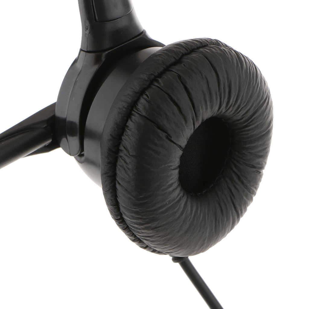 USB Headset With Microphone, Noise Cancelling Computer PC Business