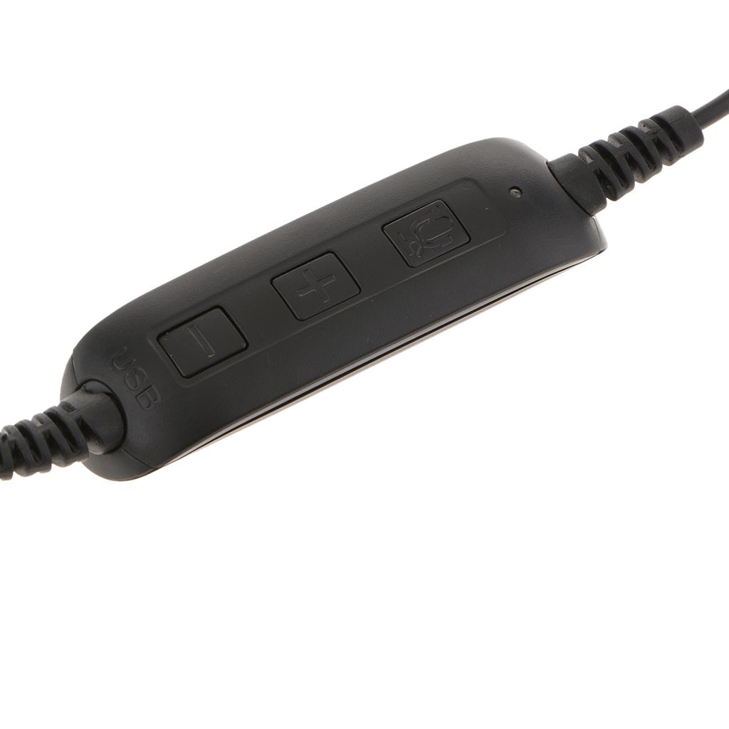 USB Headset With Microphone, Noise Cancelling Computer PC Business