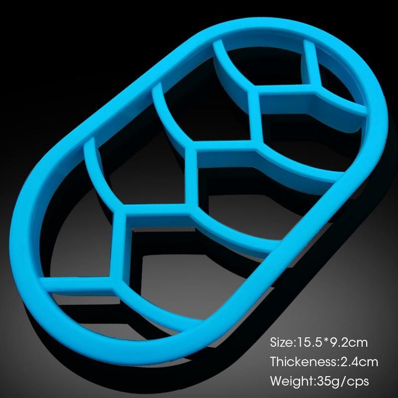 4PCS Round Circular Oval Bread Molds Fan Shaped Pastry Cutter Dough Cookie Press Bread Biscuit Moulds Pastry Baking Tool