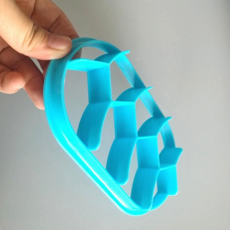 4PCS Round Circular Oval Bread Molds Fan Shaped Pastry Cutter Dough Cookie Press Bread Biscuit Moulds Pastry Baking Tool