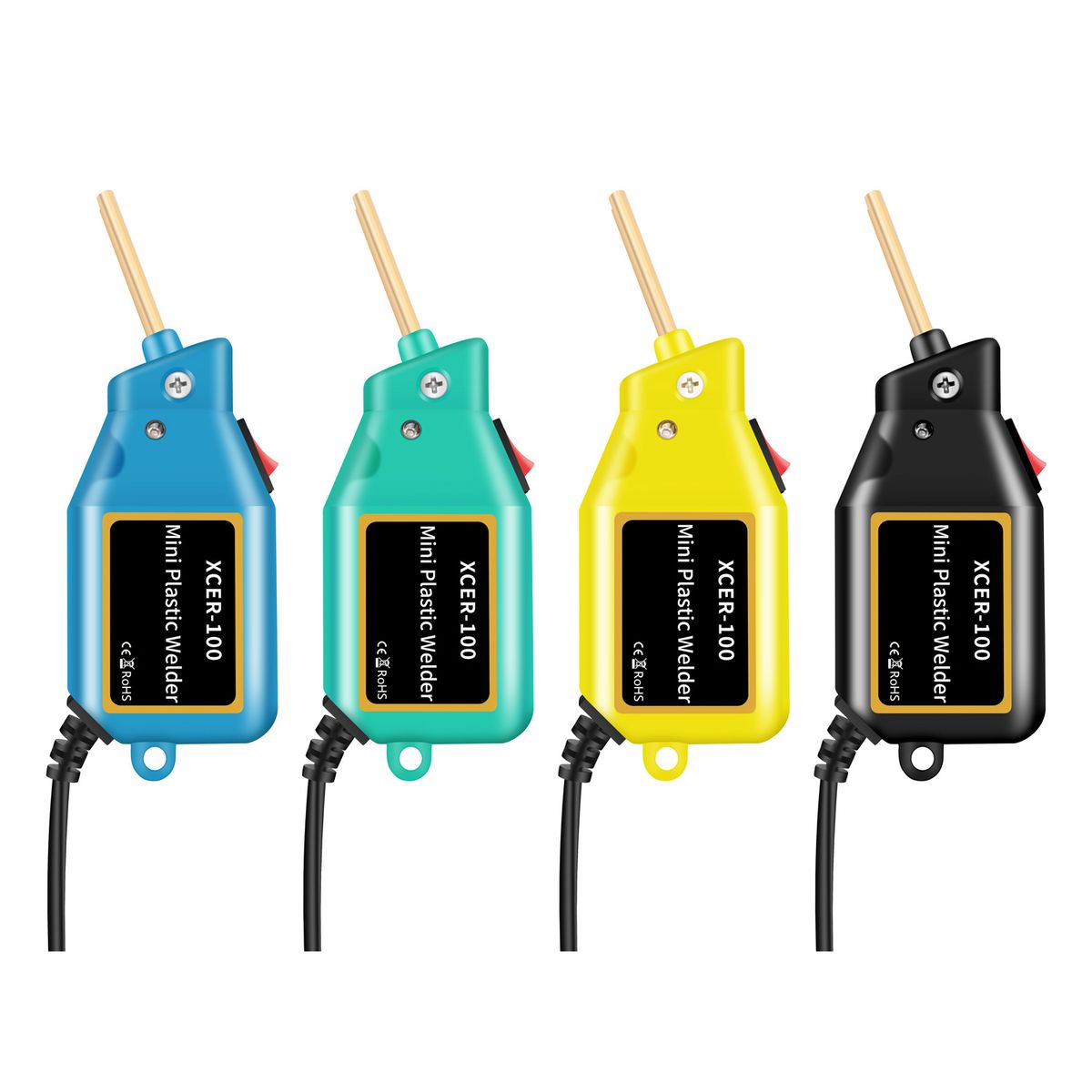 Excellway Plastic Welder 100W Heat Hot Stapler Plastic