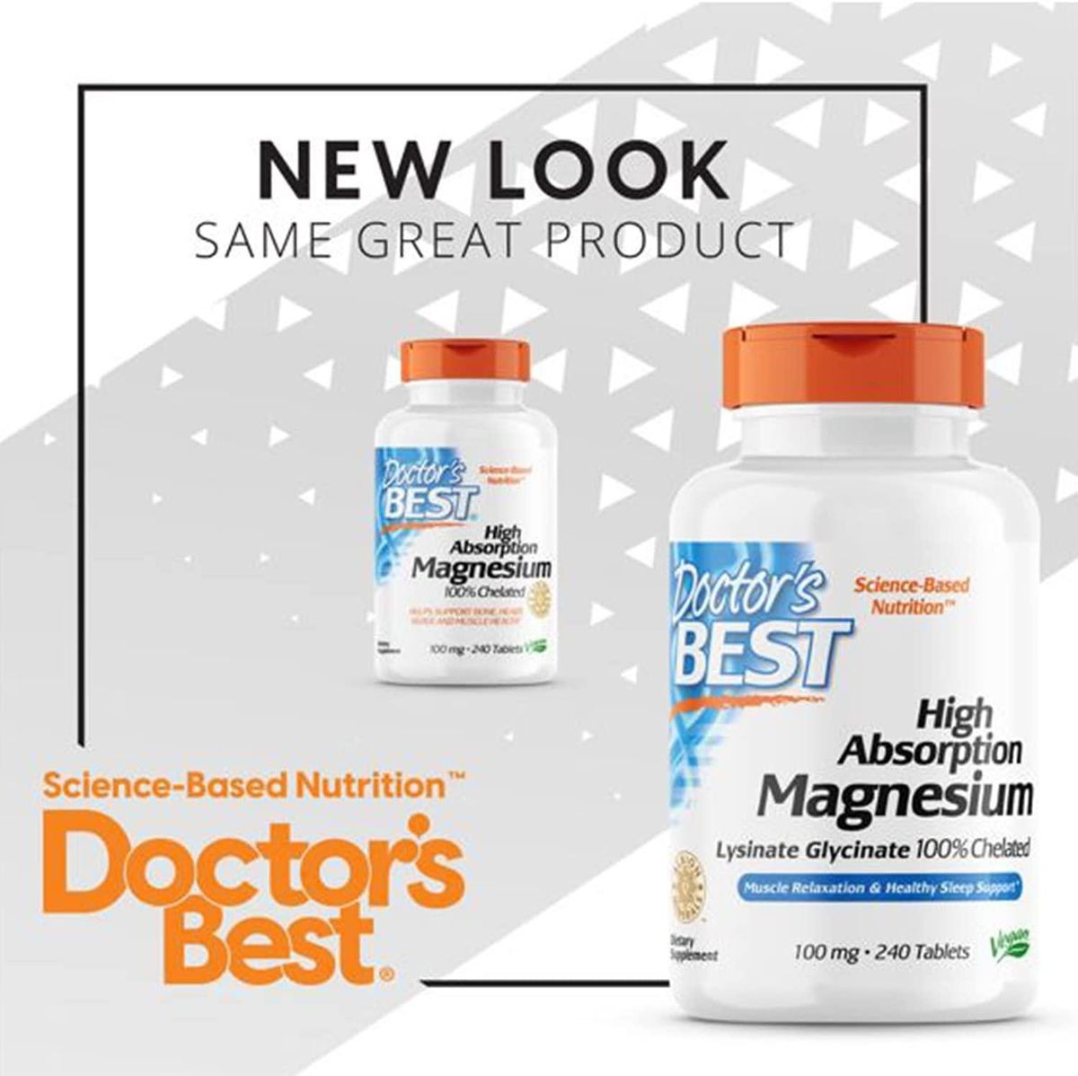 High Absorption Magnesium Glycinate 100mg (120 Capsules)
