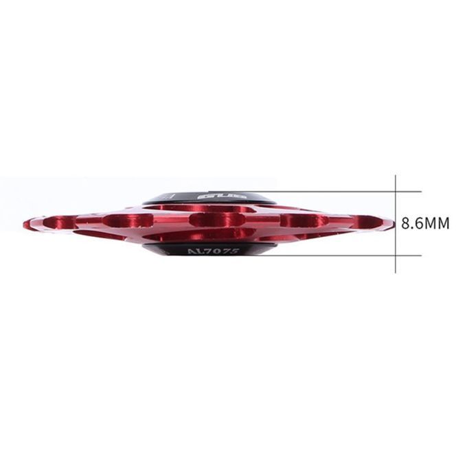 MTB Road Bike Rear Dial Guide Roller Durable Bearing 13 Teeth Red