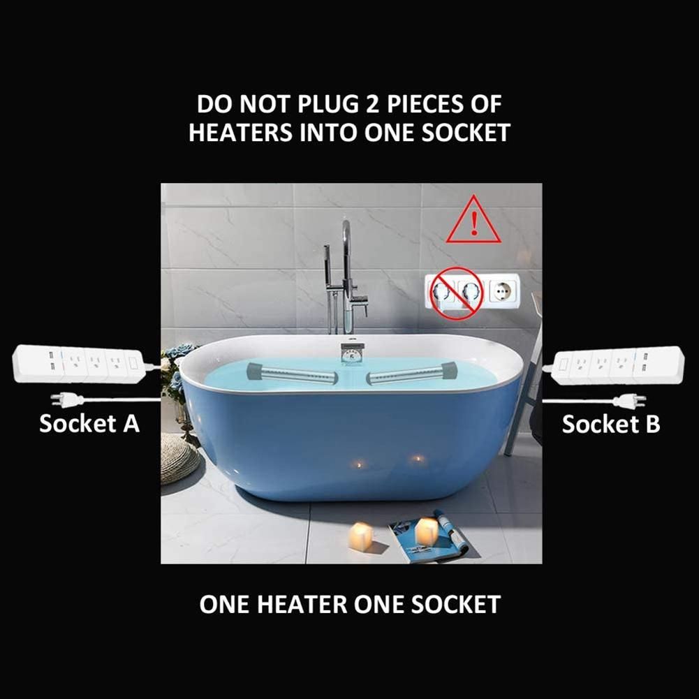 Immersion Heater, Portable Electric Submersible Instant