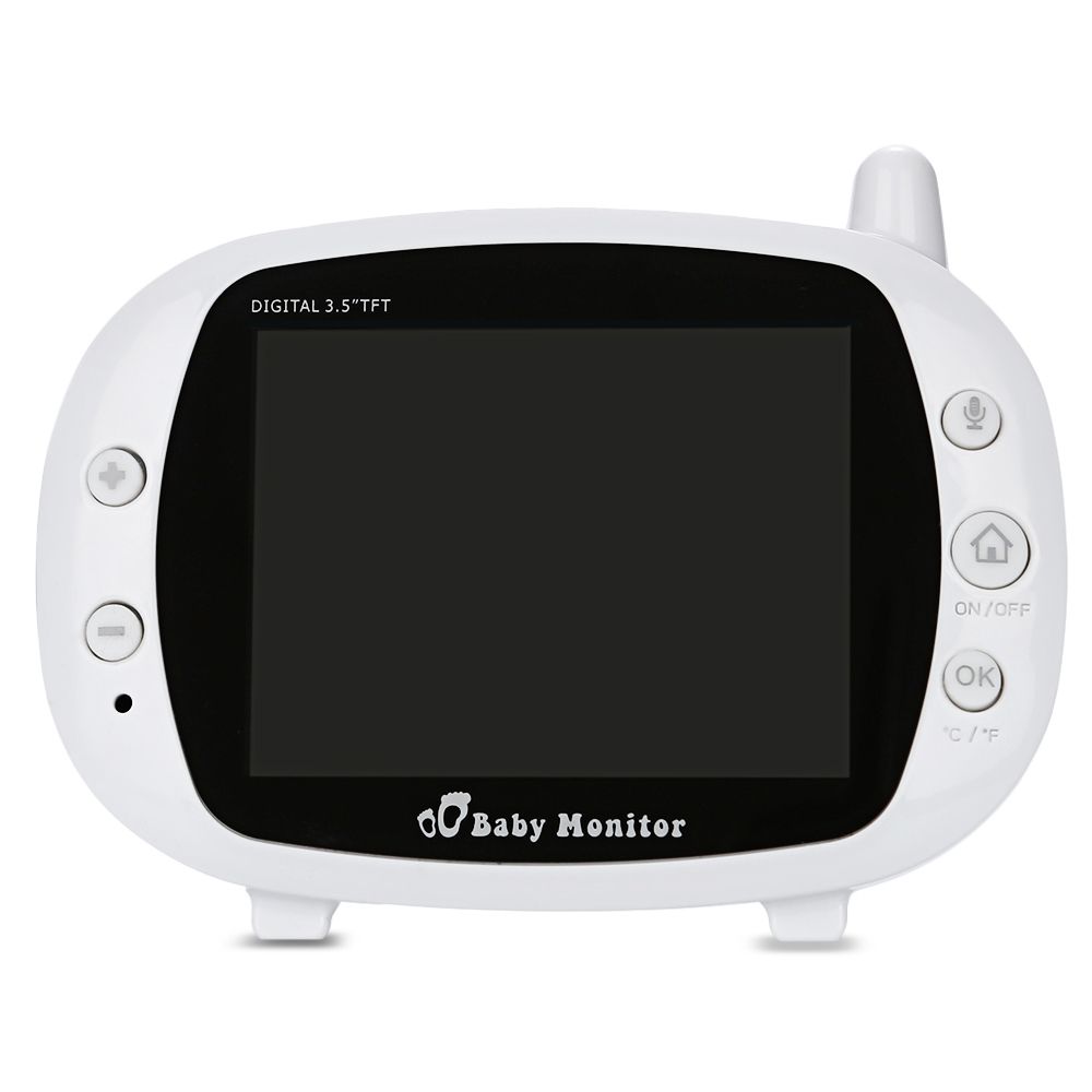 3.5 Inch 2.4GHz Wireless TFT LCD Video Baby Monitor With Night Vision
