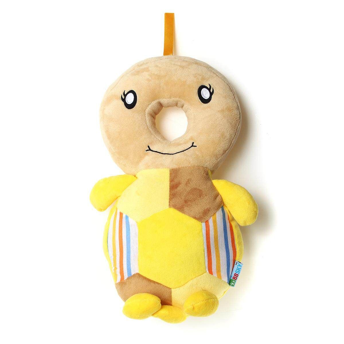 Baby Toddler Kids Head Cushion Protection Pillow Safety Pad For Crawling Walking Yellow