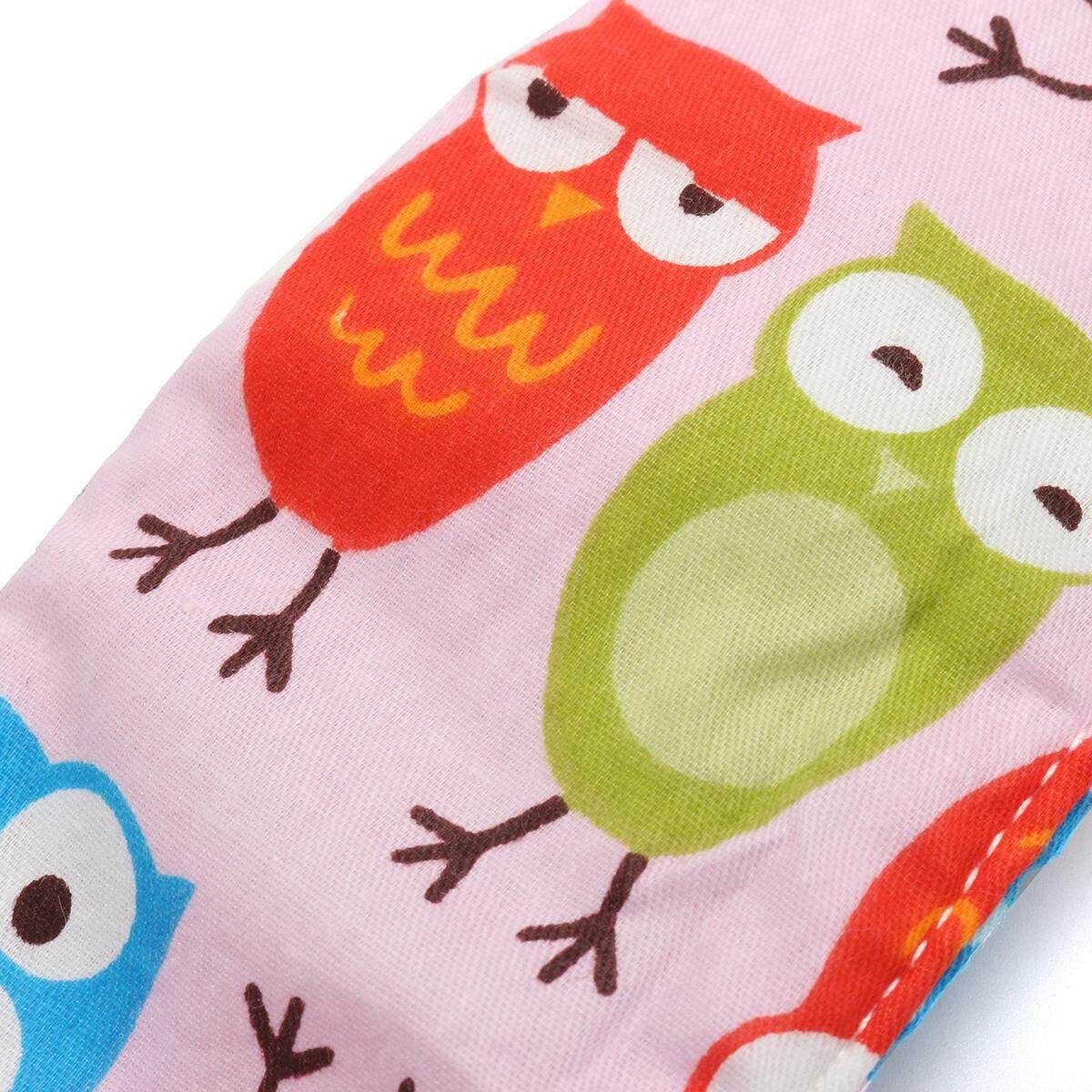 2pcs Baby Car Seat Sleep Head Children Travel Safety Adjustable Strap Belt Pink Olw Birds