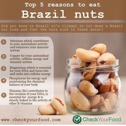 Organic Brazil Nuts - 1kg