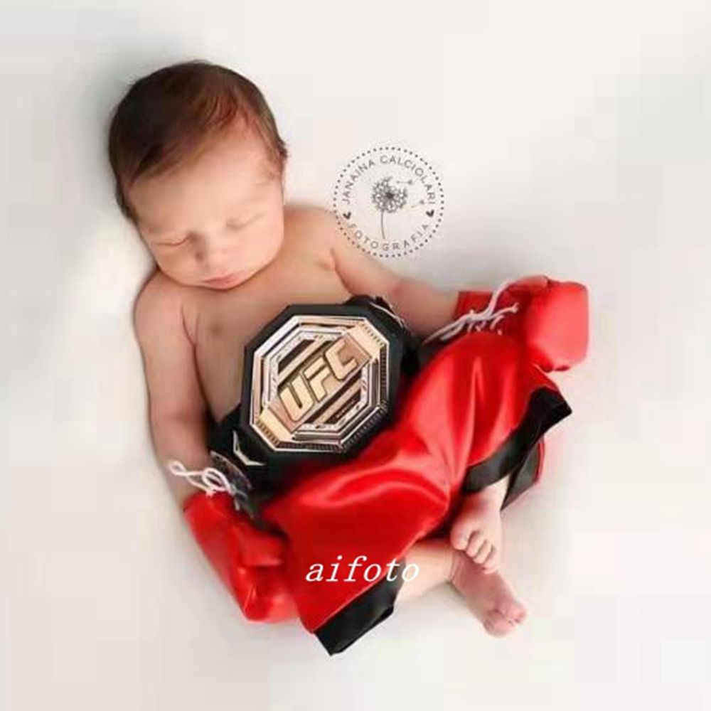 Baby Boxer Red Robe And Pants Set Sanda Free Fight Boxing