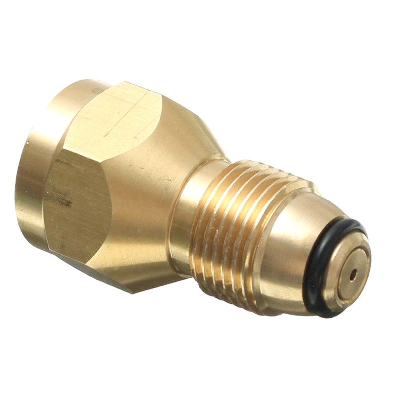 Outdoor Propane Refill Brass Adapter LP Gas 1 Lb Cylinder-