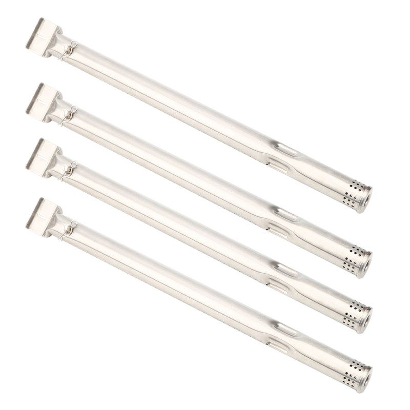 4Pcs Corner Pipe Burner Replacement For Charbroil-Silver