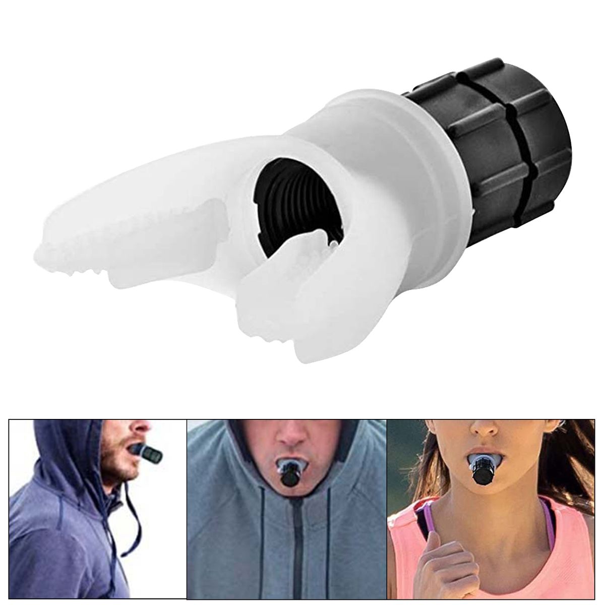 Portable Lung Capacity Trainer, Fitness Gym Running Diving