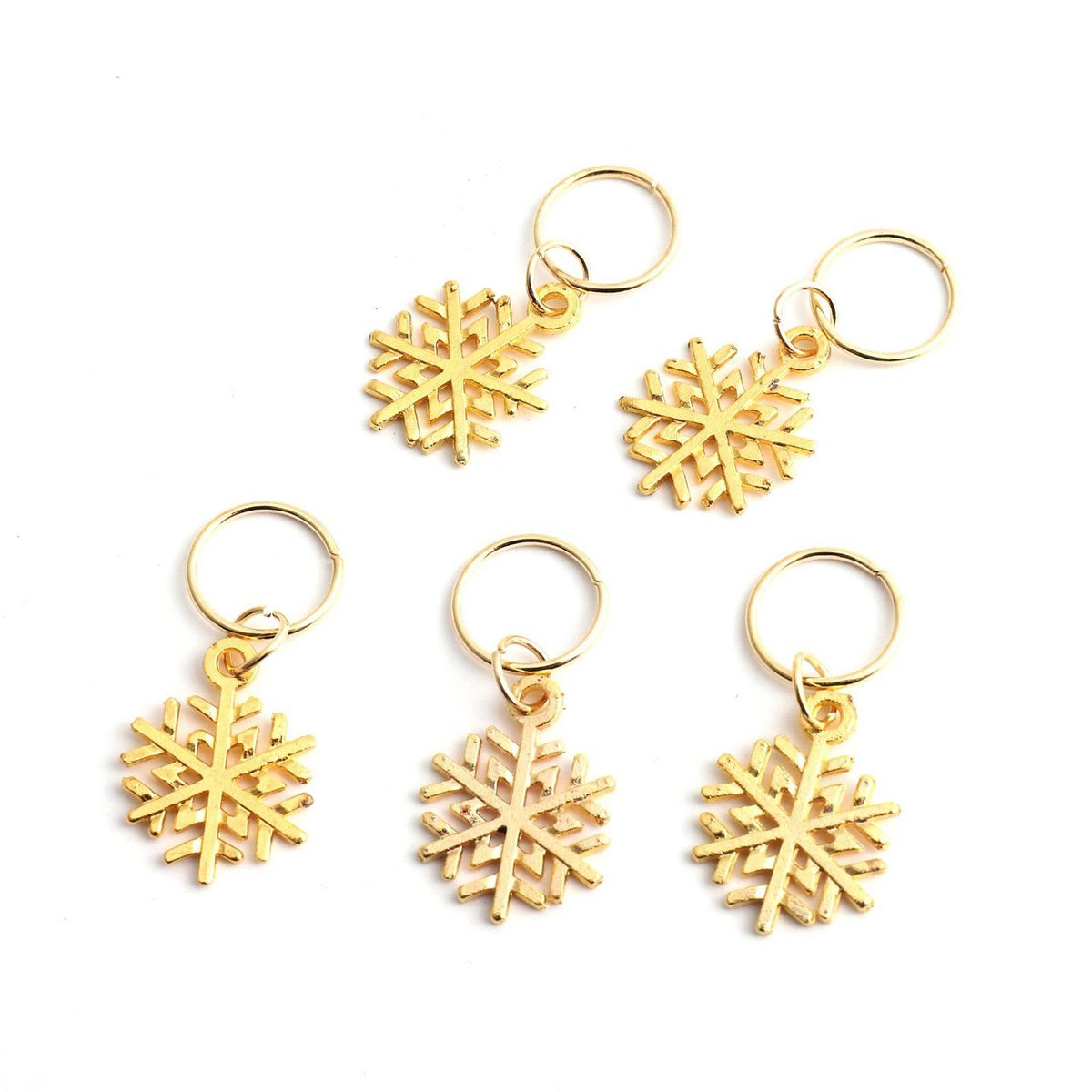 140 Pcs Hair Ring Braid Dreadlocks Bead Hair Cuffs Dread Tube Charm