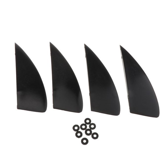 4pcs Kitesurfing Fins Kite Surfing Board Fin Replacement Direction