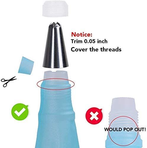 Russian Icing/ Piping Nozzles Set, Piping Bags And Coupler