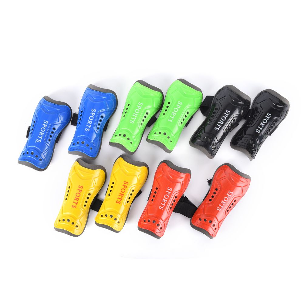 1 Pair Sports Soccer Shin Guard Pad Sleeve Leg Knee Support Football Sleeve Shinguard For Adult Teens Children-blue