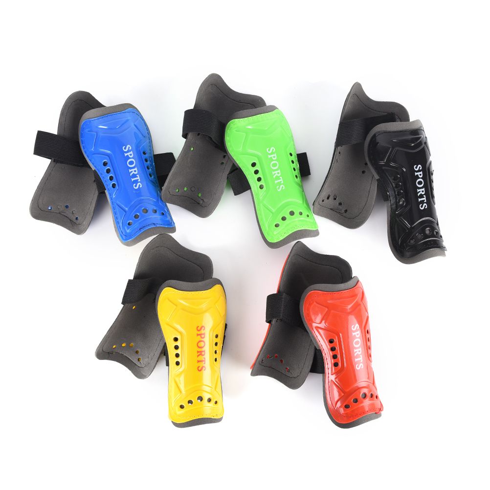 1 Pair Sports Soccer Shin Guard Pad Sleeve Leg Knee Support Football Sleeve Shinguard For Adult Teens Children-blue