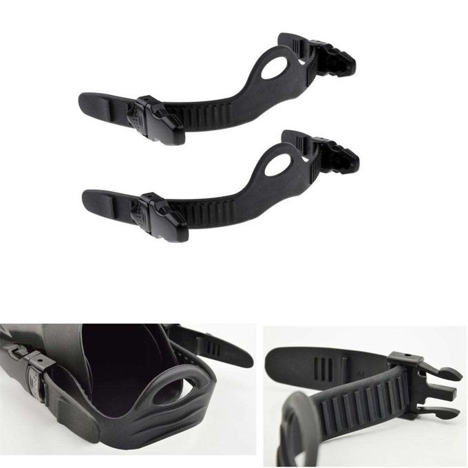 1 Pair Adjustable Scuba Diving Snorkeling Swimming   Flippers Strap,