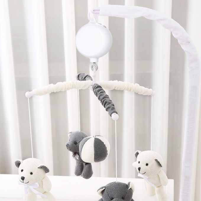 Rotary Baby Musical Mobiles Crib Bed Toy 35 Songs Music Box