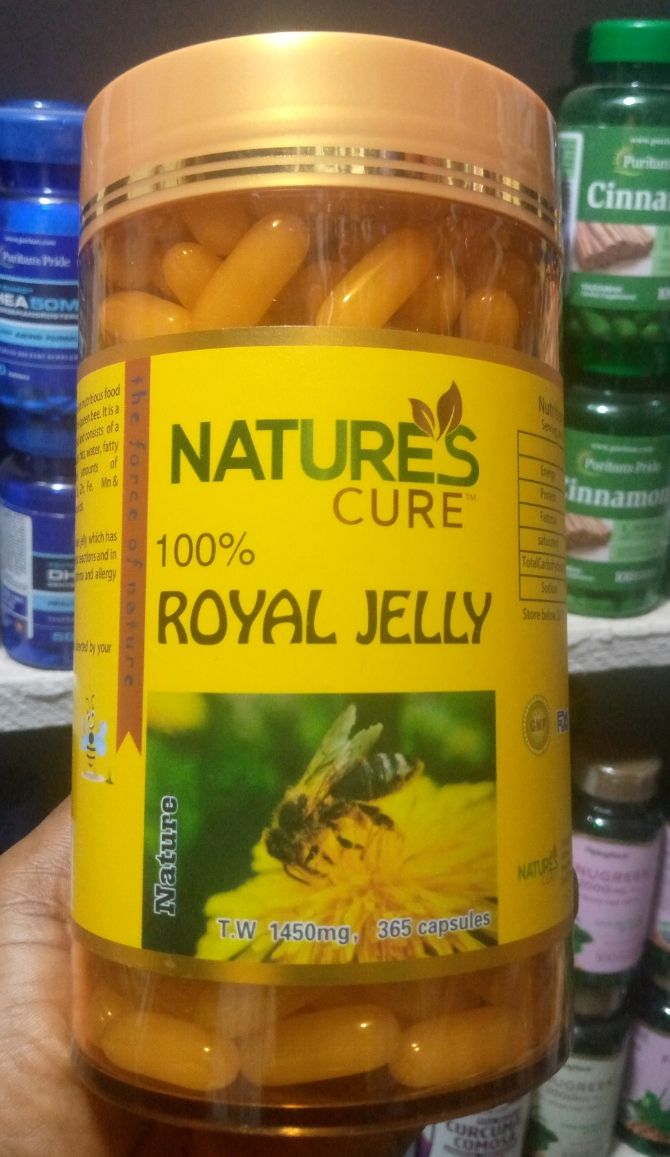 Royal Jelly 1450mg 365 Capsules