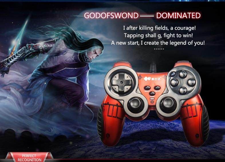 PXN 2901 USB Wired Gamepad Dual Vibration Joystick Turbo Function Gaming Controller For PC Computer For Windows