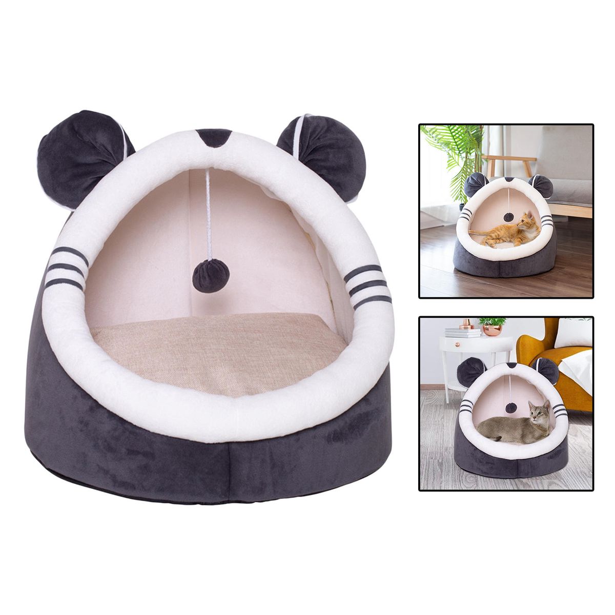 Bed Anti-Slip Cave Sofa Kennel Sleeping Nest