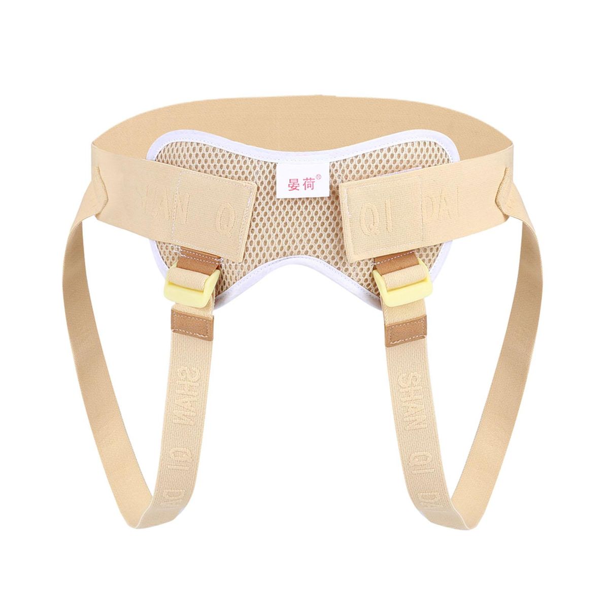 Inguinal Hernia Support Belt Waist Strap Guard 2 Cotton 2  Pads