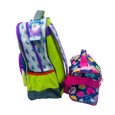 Emoji Back To School Backpack Bag With Matching Lunch Bag For Girls