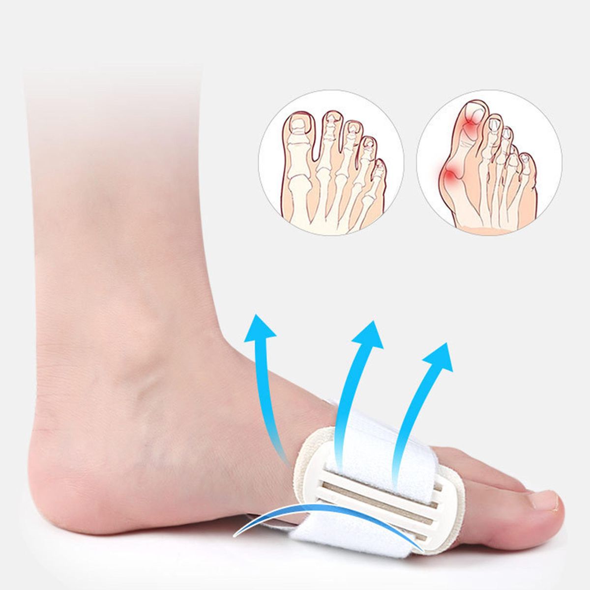 Foot Arch Support Brace Adjustable For High Arches Achy Feet Problems