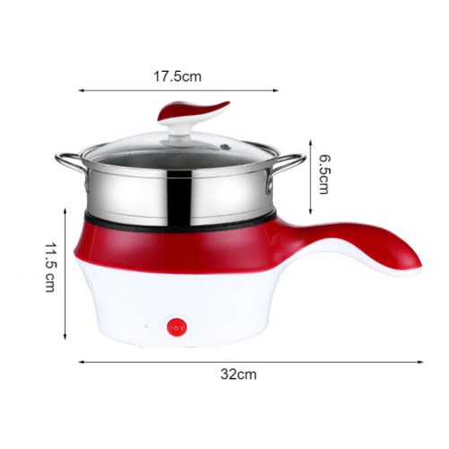 18cm Non Stick Stainless Steel Mini Electric Pot/pan