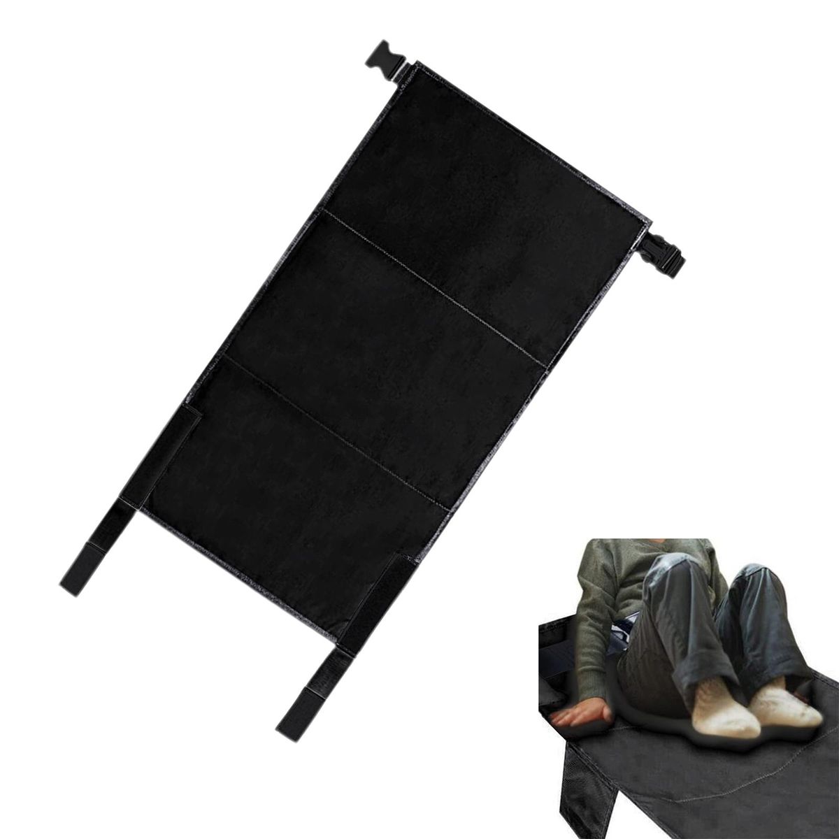 Kids Airplane Footrest Foot Rest Hammock For Kids To Lie Down On Plane
