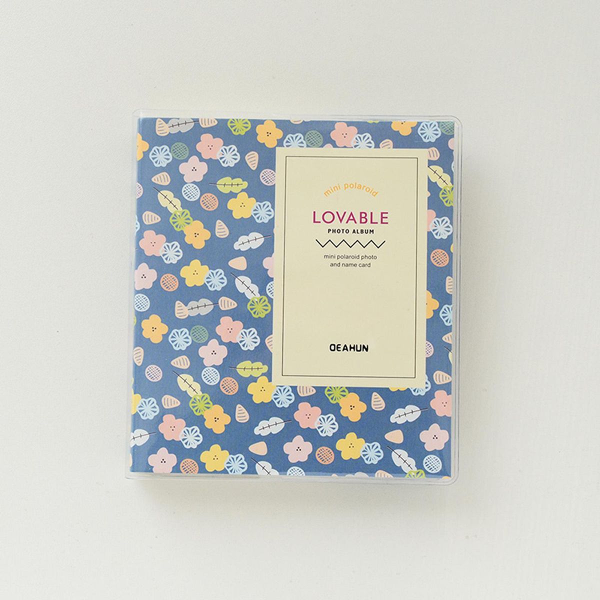 Photo Storage Holder Waterproof Photo Collection Book Dark Blue