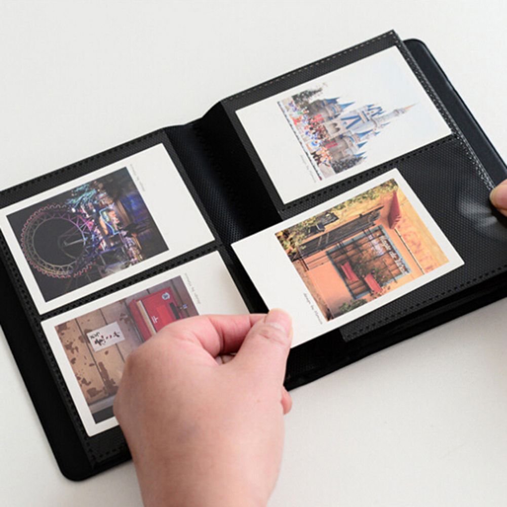 64 Pockets LOVE YOU Photo Album Picture Holder For-Red