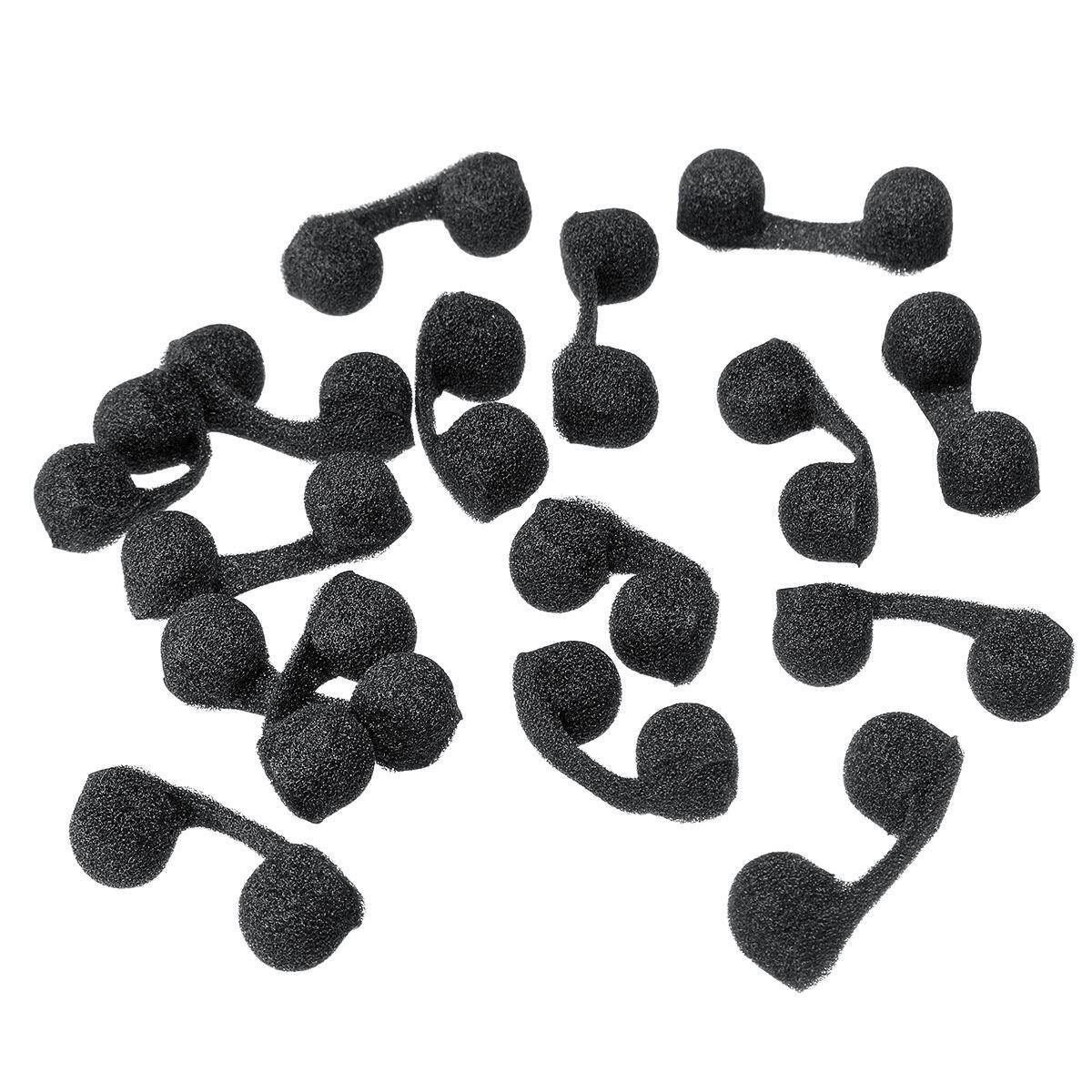 50Pcs Airbrush Sunless Tanning Nasal Plug, Spray Tan Nose Filters Black (black)